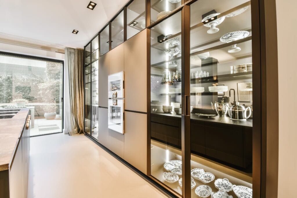 Beige beton cire